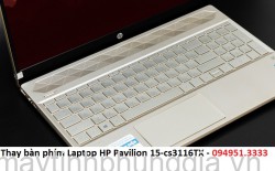 Thay bàn phím Laptop HP Pavilion 15-cs3116TX