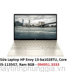 Sửa Laptop HP Envy 13-ba1028TU, Core i5-1135G7, Ram 8GB