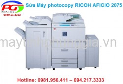 Sửa Máy photocopy RICOH AFICIO 2075
