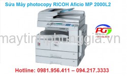 Sửa Máy photocopy RICOH Aficio MP 2000L2