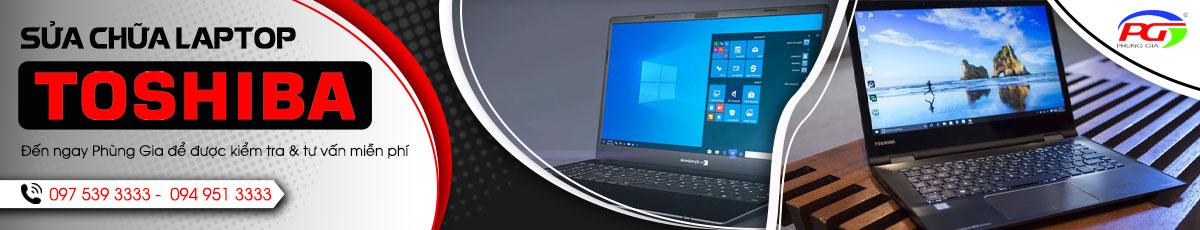 Sửa laptop Toshiba