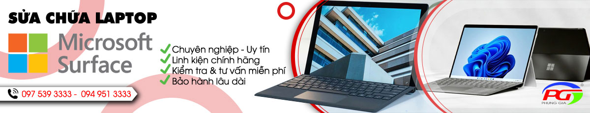 Sửa chữa Microsoft Surface