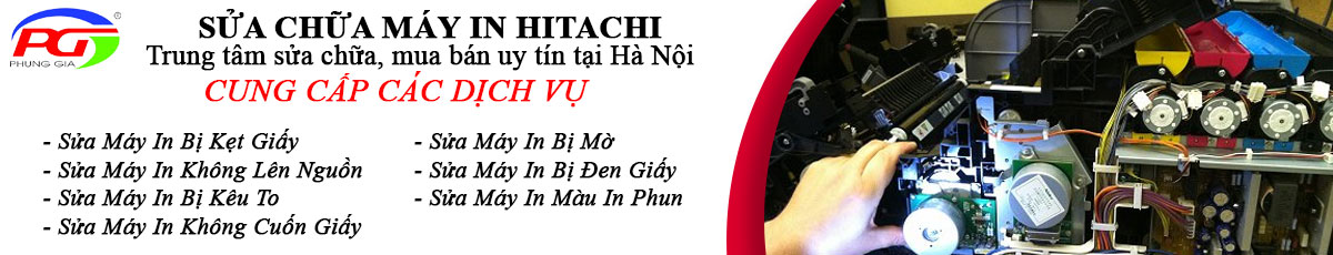 sửa máy in Hitachi