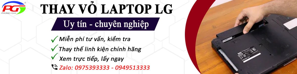 Thay vỏ laptop LG