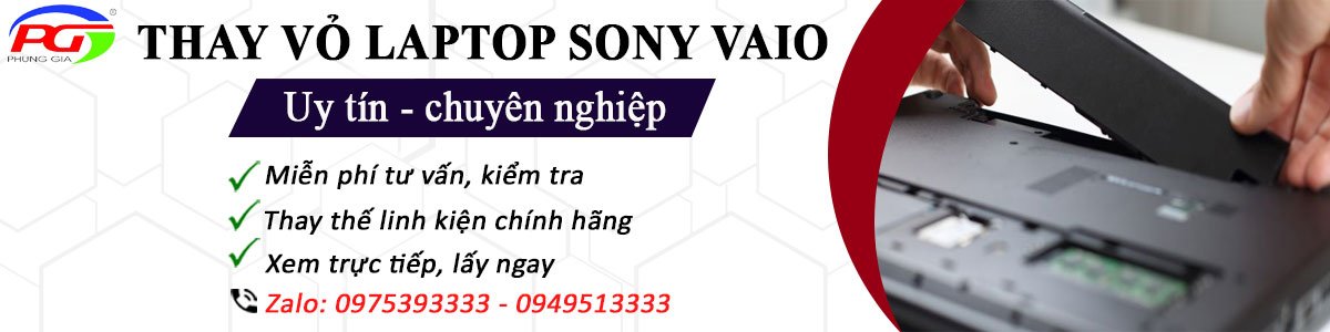 Thay vỏ laptop Sony vaio