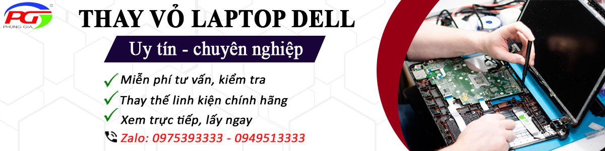 Thay vỏ laptop Dell