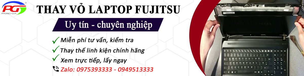 Thay vỏ laptop Fujitsu