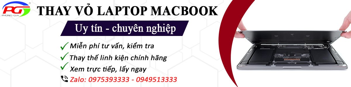 Thay vỏ laptop Macbook