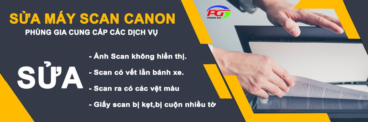 Sửa máy scan Canon