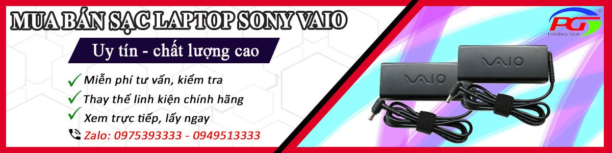 Bán sạc laptop Sony Vaio