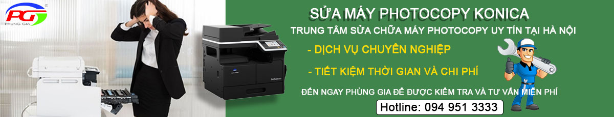 sửa máy photocopy KONICA