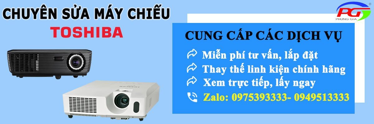 sửa máy chiếu Toshiba