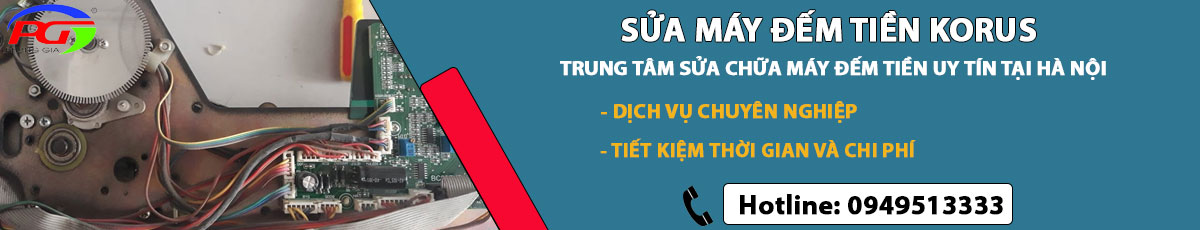 sửa máy đếm tiền Korus