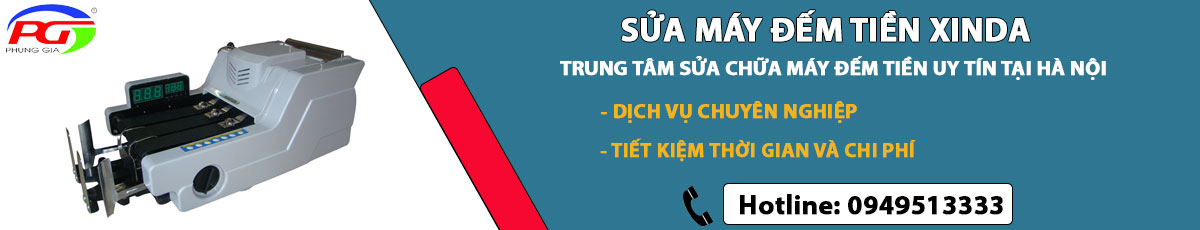 sửa máy đếm tiền Xinda