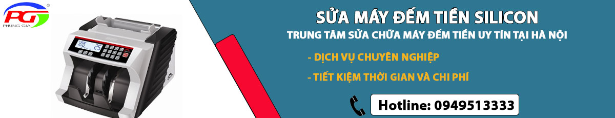 sửa máy đếm tiền Silicon