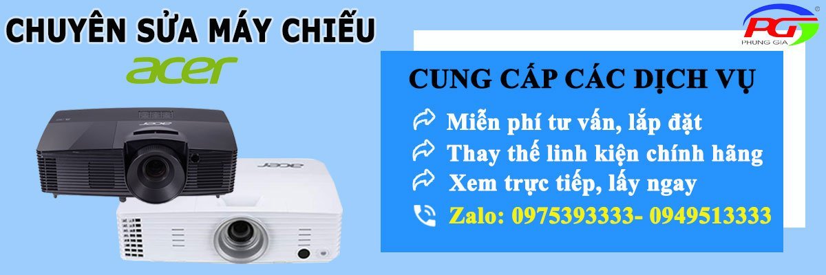 sửa máy chiếu Acer