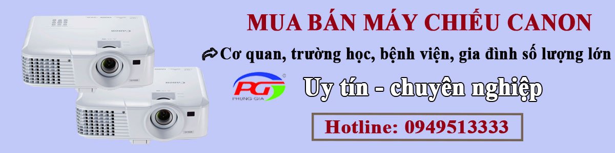 Thu mua máy chiếu Canon cũ