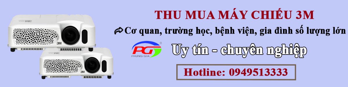 Thu mua máy chiếu 3M cũ