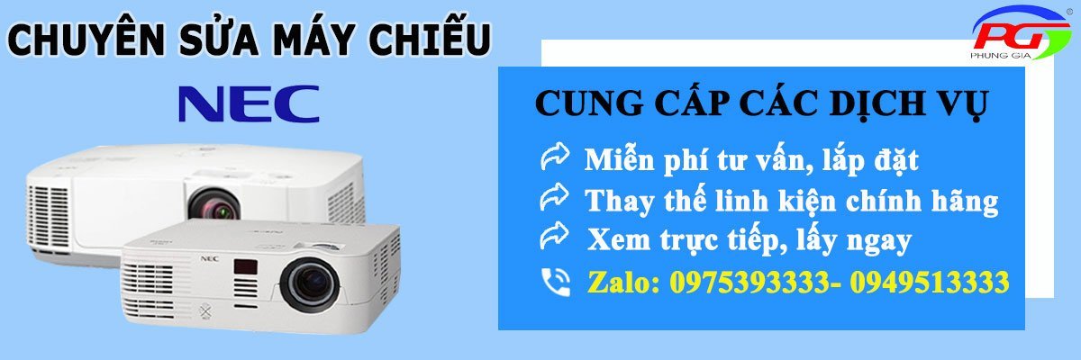 sửa máy chiếu Nec