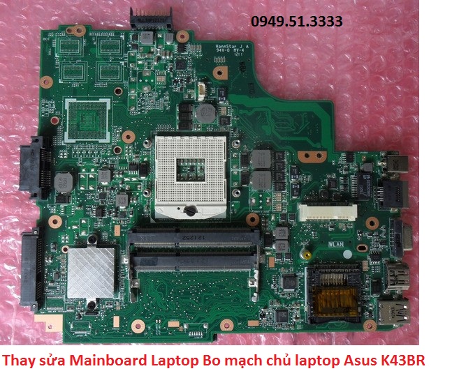thay main laptop Asus K43BR