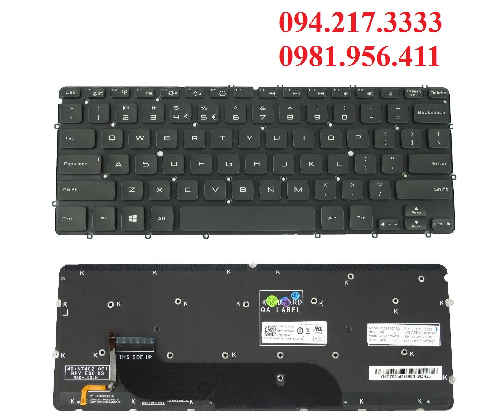 Dịch Vụ Thay Bàn Phím Laptop Dell XPS13 9365 Giá Rẻ tại Hà Nội