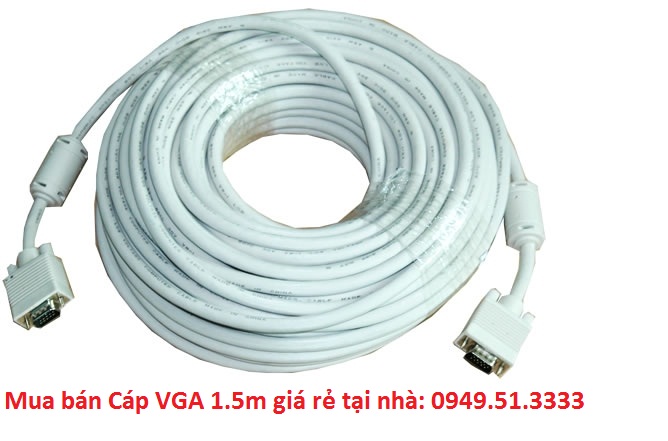 bán dây Cáp VGA 1.5m giá rẻ