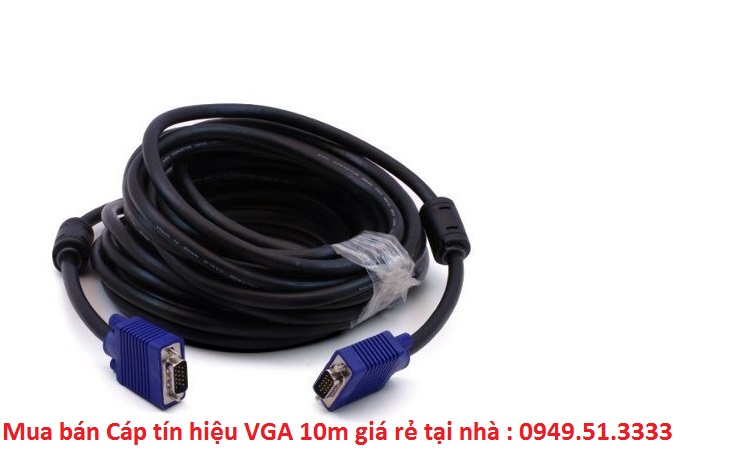 bán dây Cáp tín hiệu VGA 10m giá rẻ