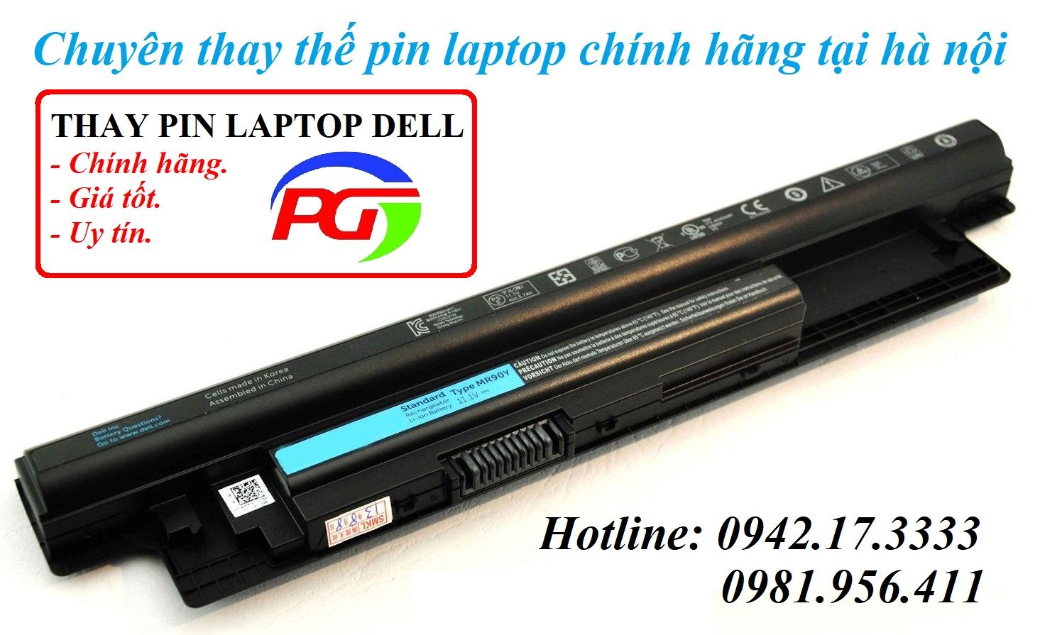 Thay pin laptop dell hết bao nhiêu tiền - Ở đâu uy tín?