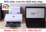 Lỗi máy scan Hp có hiện tượng tỏa nhiệt, nhanh nóng máy