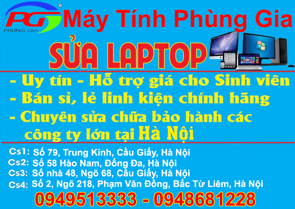 CHUYÊN DỊCH VỤ SỬA LAPTOP DELL VOSTRO TẠI CẦU GIẤY