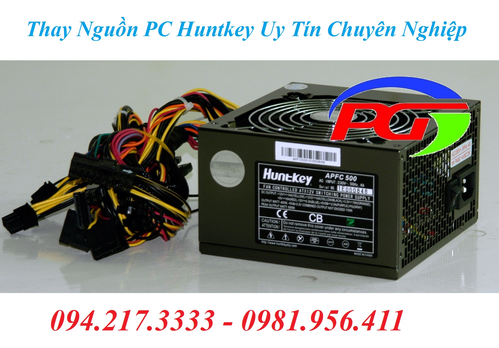 Dịch vụ Thay Nguồn PC Huntkey Tại Nhà Hà Nội