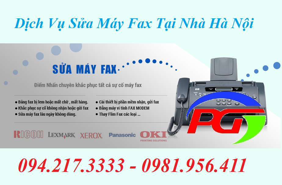 Sửa Máy Fax Tại Nhà Hà Nội - Đến Ngay Sau 20 Phút