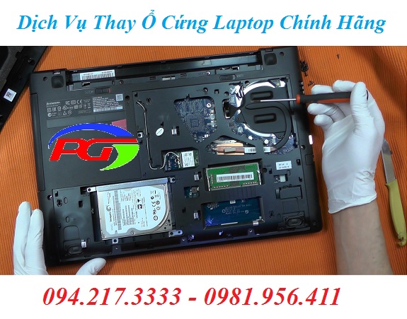 Thay Ổ Cứng Laptop Chính Hãng - AN TOÀN 100% DỮ LIỆU