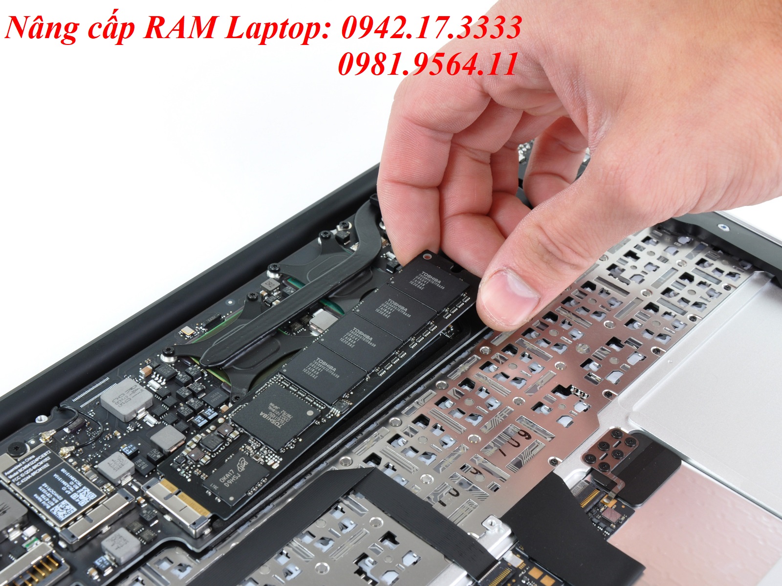 Dịch Vụ Nâng cấp RAM DDR, DDR2, DDR3, DDR4 Laptop