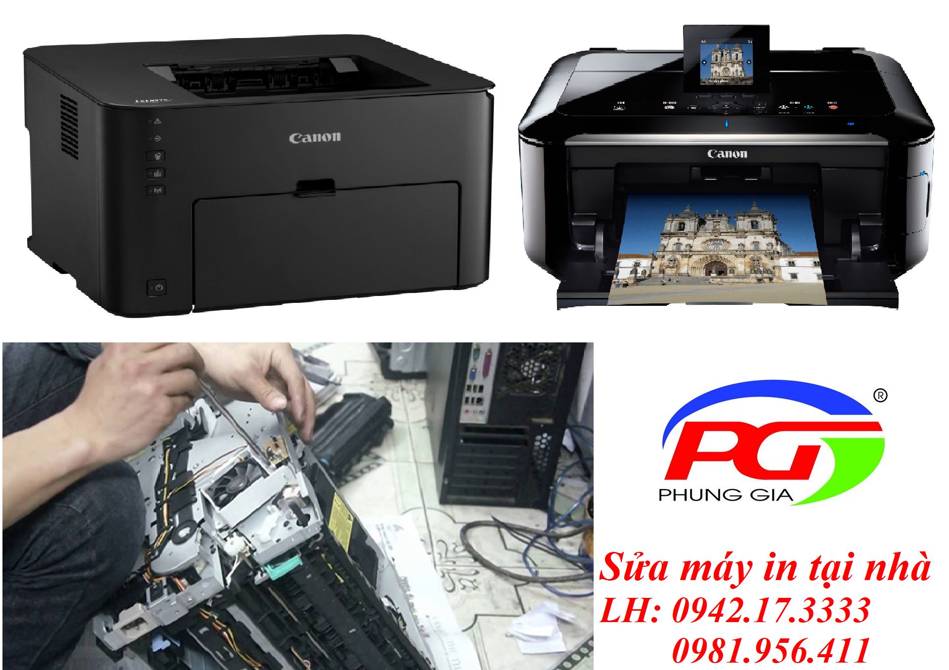 Sửa Máy in Canon Tại Hà Nội - Phùng Gia cung cấp thông tin chuẩn cho bạn