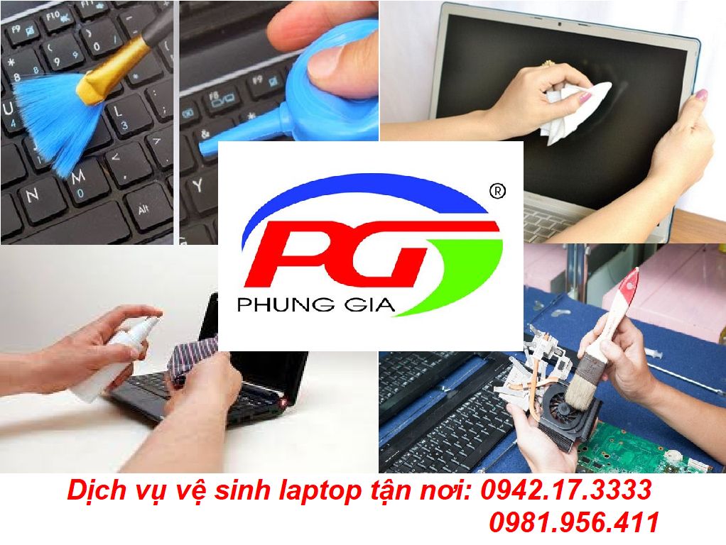 Cách vệ sinh máy tính laptop hp - Các bước tại Phùng Gia