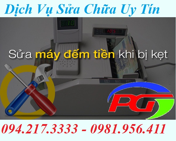 cách sửa máy đếm tiền bị kẹt