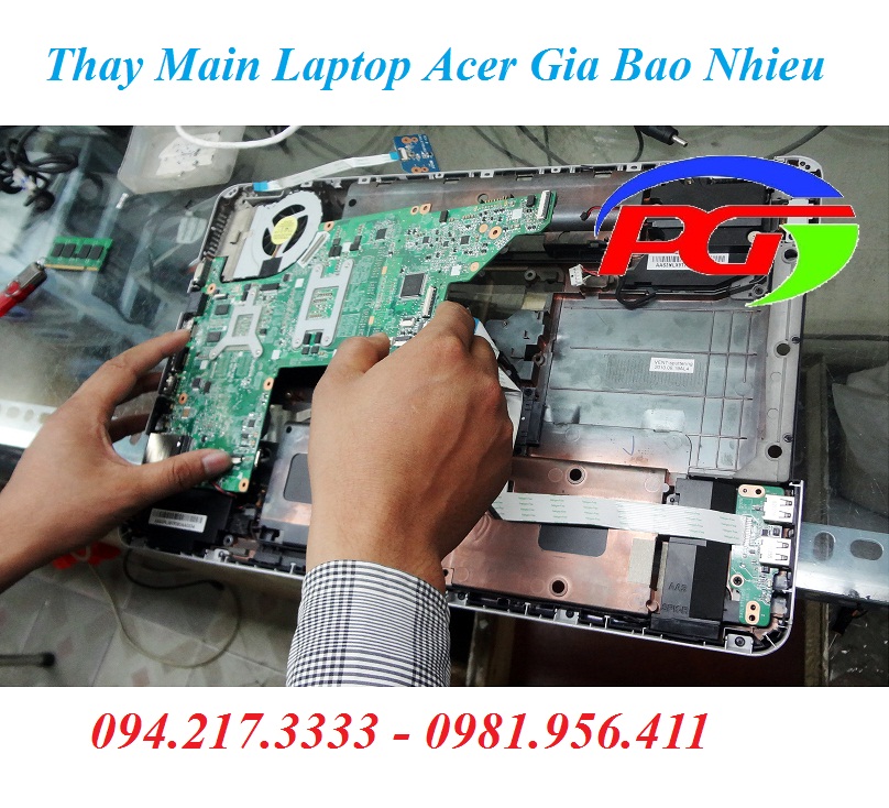 Thay Main Laptop Acer Gia Bao Nhieu - Mainboard