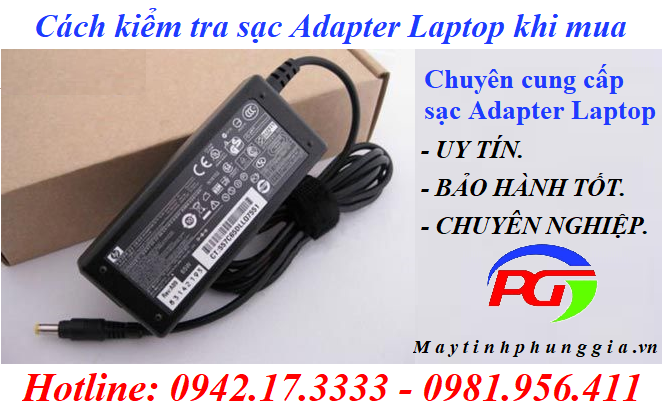 2909 cach kiem tra adapter laptop dell asus hp acer