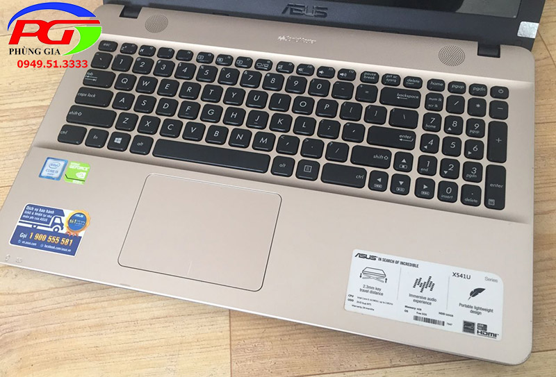 Thay bàn phím laptop Asus X541U bảo hành 12 tháng