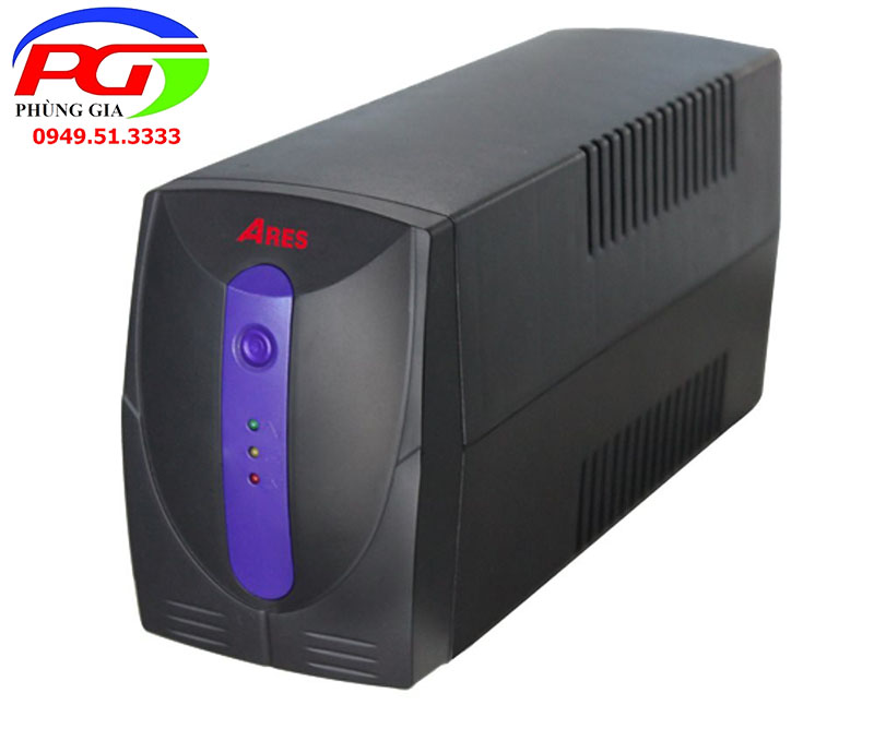 Sửa UPS ARES 650VA/390W không lưu điện, các bước xử lý tại nhà