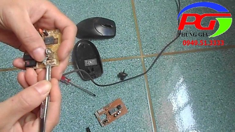 cách sửa chuột không dây bị liệt
