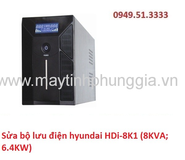 Sửa bộ lưu điện hyundai HDi-8K1 (8KVA; 6.4KW)