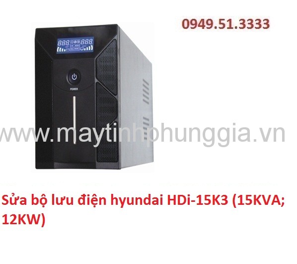 Sửa bộ lưu điện hyundai HDi-15K3 (15KVA; 12KW)