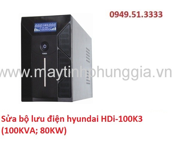 Sửa bộ lưu điện hyundai HDi-100K3 (100KVA; 80KW)