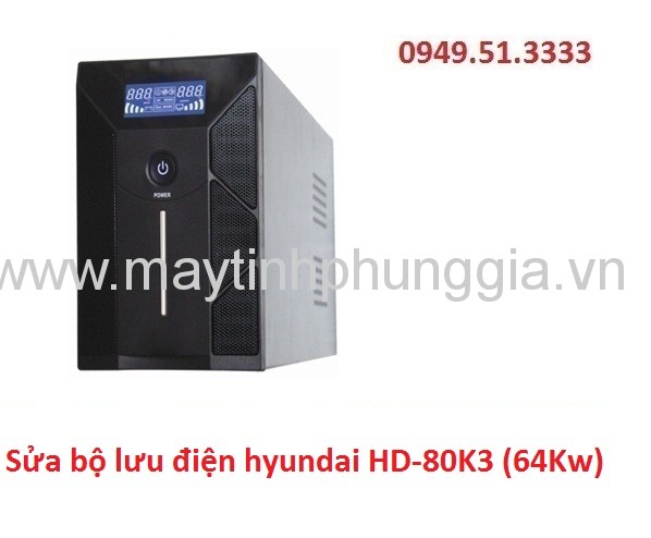 Sửa bộ lưu điện hyundai HD-80K3 (64Kw)