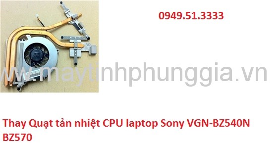 Quạt tản nhiệt laptop Sony VGN-BZ540N BZ570