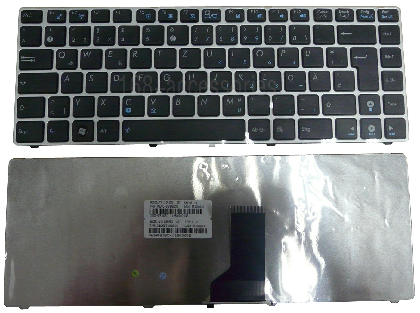 Thay bàn phím laptop Asus X42F X42JA