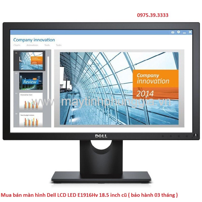Mua bán màn hình Dell LCD LED E1916Hv 18.5 inch cũ