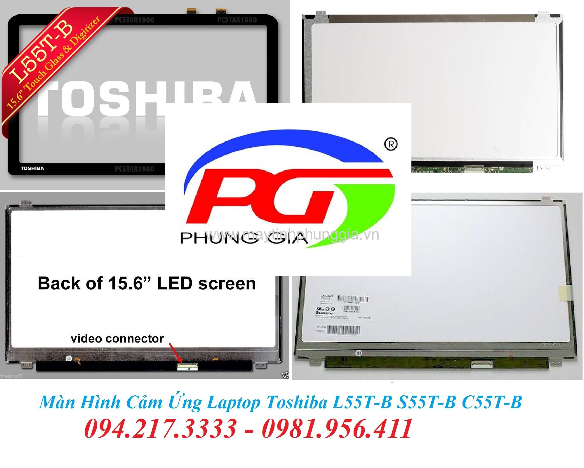 Thay Màn Hình Cảm Ứng Laptop Toshiba L55T-B S55T-B C55T-B